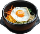 Bibimbab Tradizionale, vegetariano, come servito al Dream