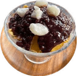 Pattbingsu, granita, come servito al Dream