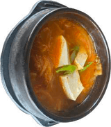 Zuppa di kimchi, come servito al Dream